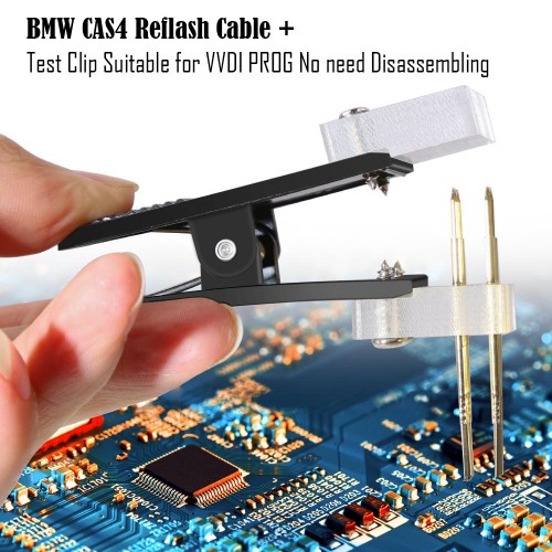  BMW CAS4 Reflash Cable + Test Clip Suitable for VVDI PROG No need Disassembling