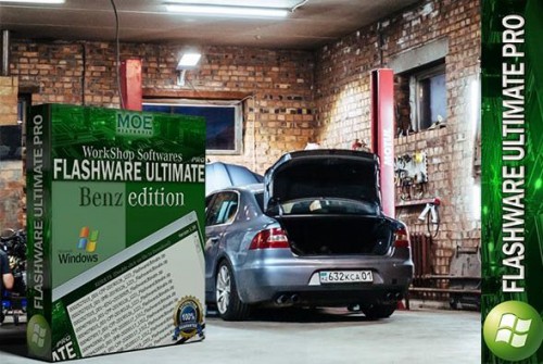 Flashware Ultimate Pro for all Mercedes Benz workshops  1 Year Full Unlimited PRO Access (365 days)