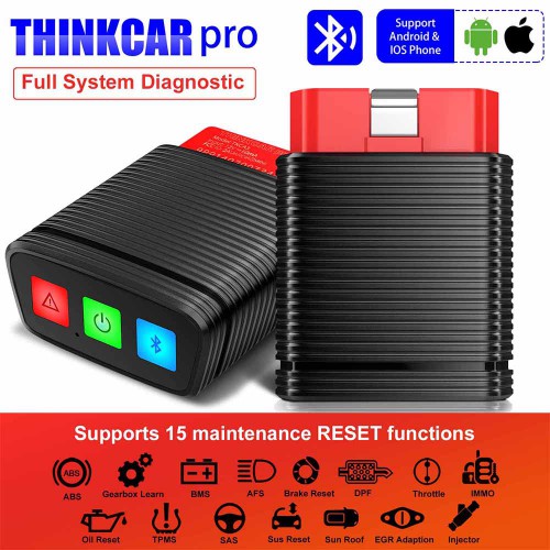 [Ship From US/UK] ThinkCar pro Thinkdiag mini OBD2 Scanner With 5 Free Software