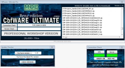 Flashware Ultimate Pro  1 Year Full Unlimited PRO Access (365 days) + CBFWare Ultimate Pro for all Mercedes Benz workshops