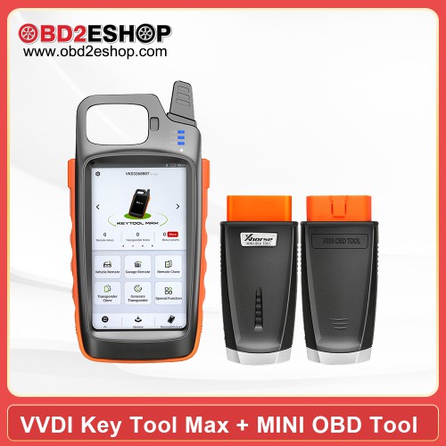 Original Xhorse VVDI Key Tool Max with VVDI MINI OBD Tool Get Free Renew Cable