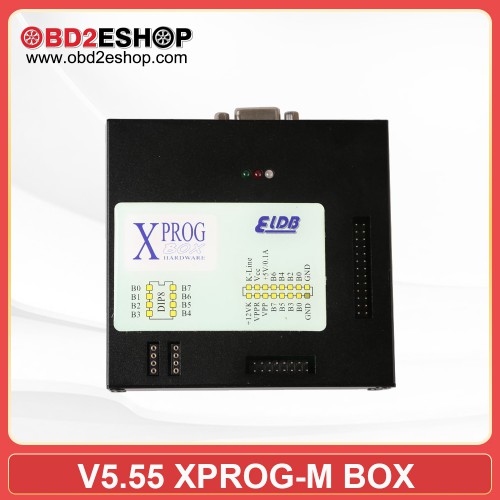 Newest V5.55 XPROG-M X-PROG M BOX ECU Programmer Xprog 5.55 Metal Box Xprog Chip Tuning Tool