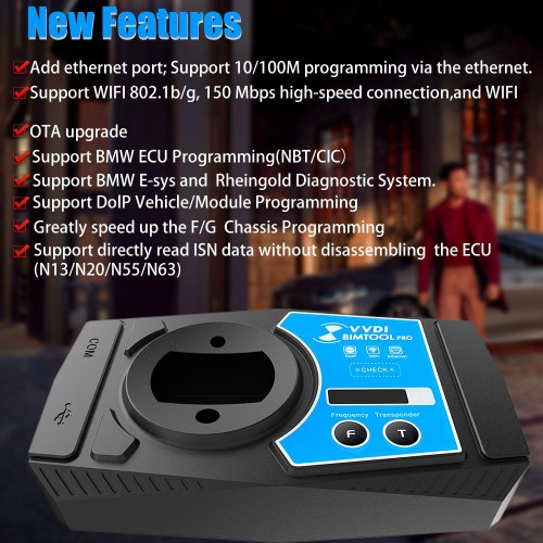 [Ship from US, No Tax] Xhorse VVDI BIM Tool BIMTool Pro Enhanced Edition Too Support BMW E-sys and Rheingold Diagnostic System