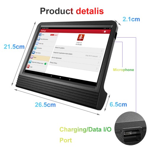 Global Version V4.0 Launch X431 V+ 10"  Wifi/Bluetooth Diagnostic Tablet Full System Bi-Directional OBD Scanner