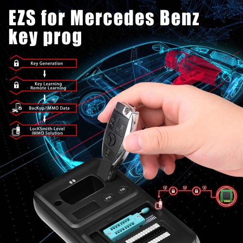 Xtool KC501 Car Key & chip programmer Support Read and Write MCU/EEPROM Chips Works With X100 PAD3/A80