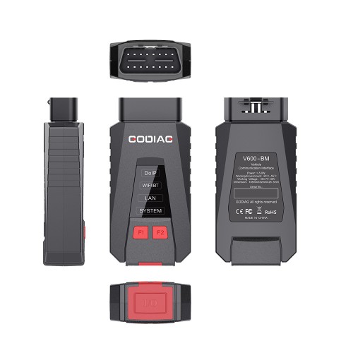GODIAG V600-BM BMW Scanner Support diagnosis, ECU programming, Calibration and Some Special functions