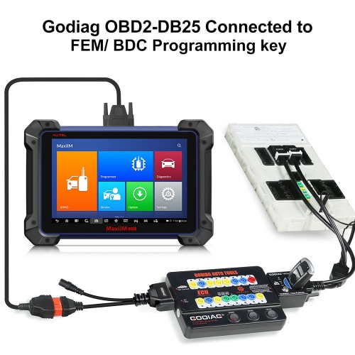 GODIAG Test Platform Can work with Godiag GT100 & xhorse vvdi 2,bmw vvdi bim tool,Autel im608 for BMW FEM/ BDC Programming