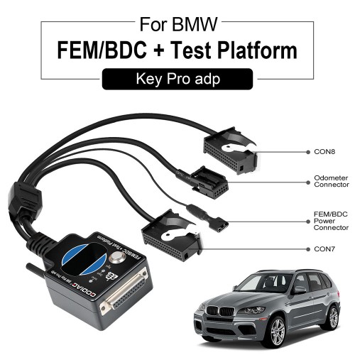 Package Offer GODIAG GT100 OBD II Break Out Box ECU Connector + BMW FEM/ BDC Test Platform Cable