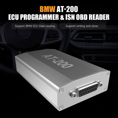 V1.8.5 CGDI BMW AT-200 ECU Programmer & ISN OBD Reader Work with CGDI Prog BMW Car Key Programmer