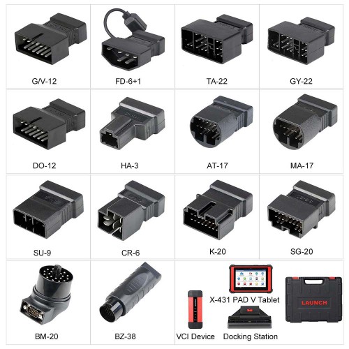 100% Original Global version Launch X431 PAD V (PAD 5) Diagnostic Tool with Smart Box 3.0 Support Online programming +26 service functions