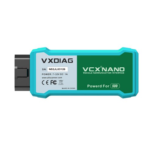 V164 VXDIAG VCX NANO for Land Rover and Jaguar WIFI Scanner
