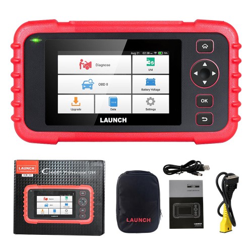 Launch CRP123X Wi-Fi Professional OBD2 Scanner for ABS SRS Engine Transmission One-Click Update
