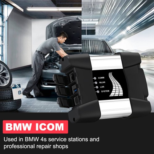 Best Quality WIFI BMW ICOM NEXT A + B + C Scanner NEW GENERATION OF ICOM A2 Head for BMW, MINI, Rolls-Royce BMW-Model.