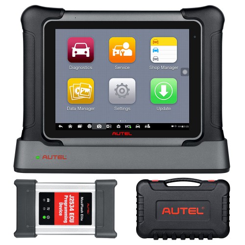 Autel Maxisys Elite II OE-level Diagnostic Tool For BENZ and BMW Support ECU programming & Coding with Free MaxiVideo MV108