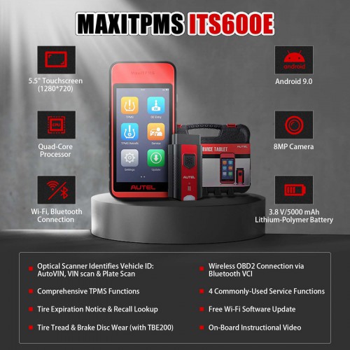 2022 New Autel MaxiTPMS ITS600E Top TPMS Relearn Tool with Complete TPMS Diagnose and Sensor Programming Tool