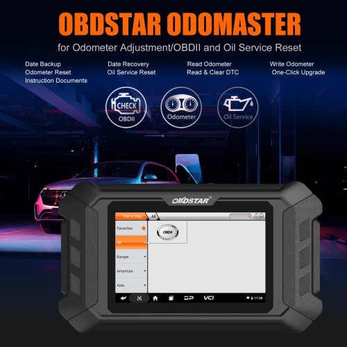 OBDSTAR Odo Master ODOMASTER Odometer Full Version for Cluster Calibration and Oil Service Reset Support Honda Free FCA 12+8 Adapter