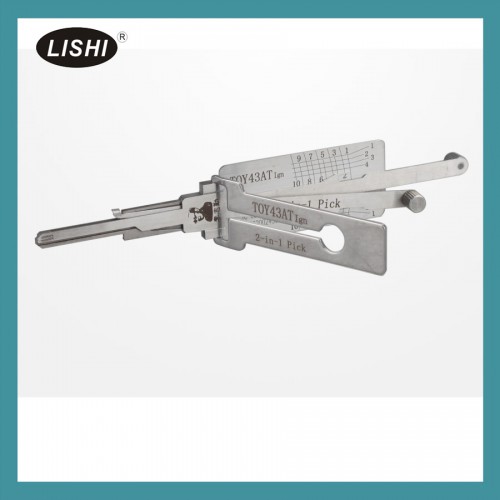 LISHI Toyota TOY43AT (IGN) 2-in-1 Auto Pick and Decoder