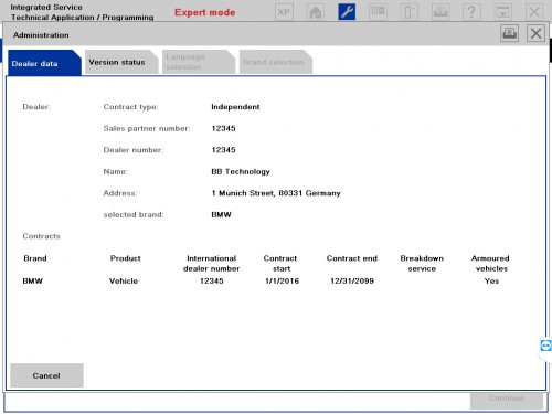 VXDIAG VCX SE BMW Diagnosis ISTA-D 4.39.20 ISTA-P 68.0.800 Software 1TB HDD