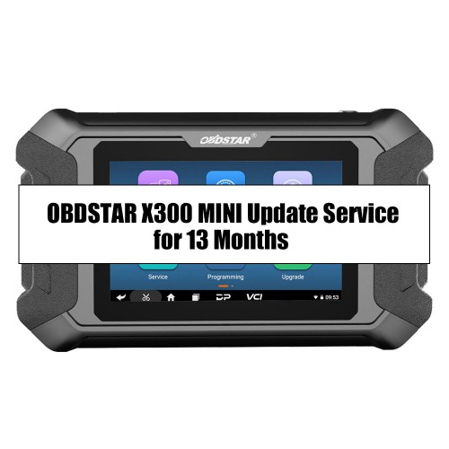 OBDSTAR X300 MINI Update Service for 13 Months Subscription