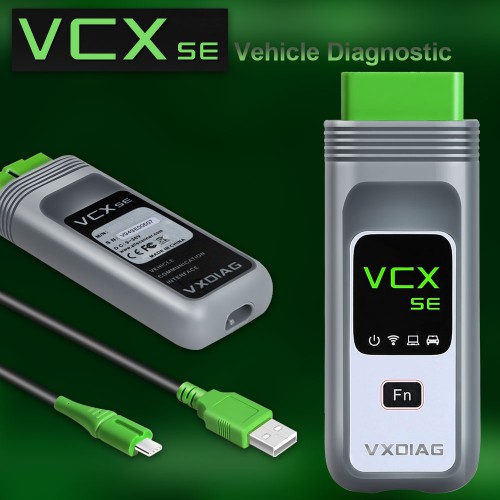 VXDIAG VCX SE Pro OBD2 Diagnostic Tool with 3 Free Car Authorization Upgrade Version of VCX NANO PRO  Supports HONDA HDS V3.103.048