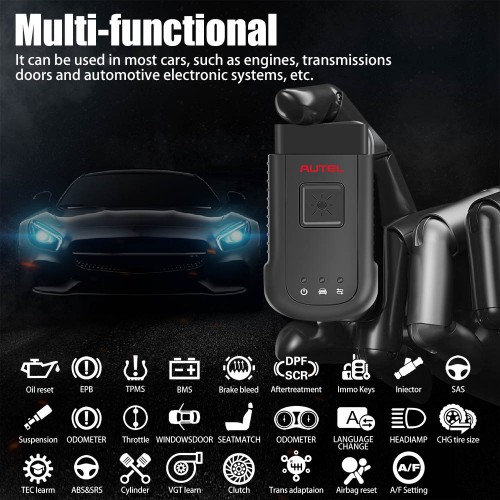 Autel MaxiSYS VCI100 Bluetooth Vehicle Communication Interface Can Work for Maixsys Series Tool