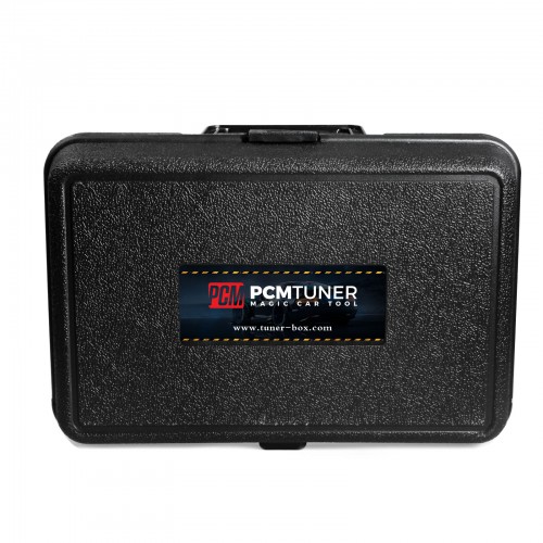 Protective Silicone Case Cover + Plastic Box For PCMTuner ECU Programmer Hardware, Black