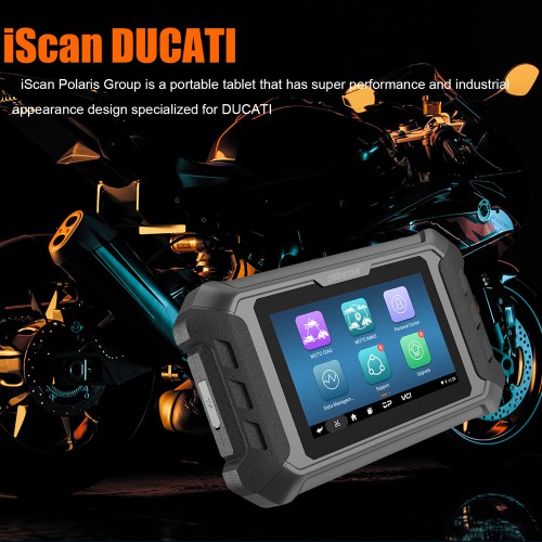 OBDSTAR iScan Ducati Motorcycle Diagnostic Scanner & Key Programmer & Service Light Reset Support up to 2023 Send free M041 Cable