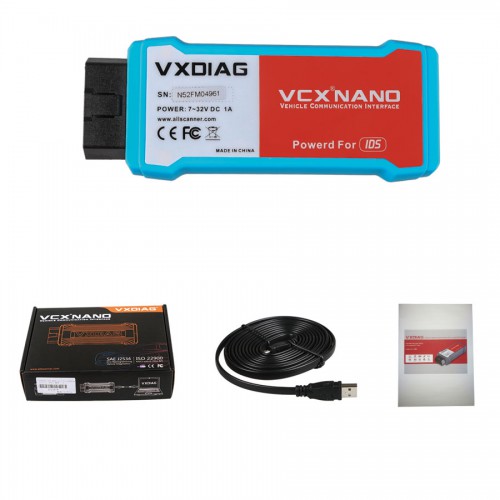 V2022.5 Full Set WIFI VXDIAG VCX NANO Ford/Mazda, JLR or GM/Opel With  500GB Software HDD Pre-installed In Lenovo X220 Laptop