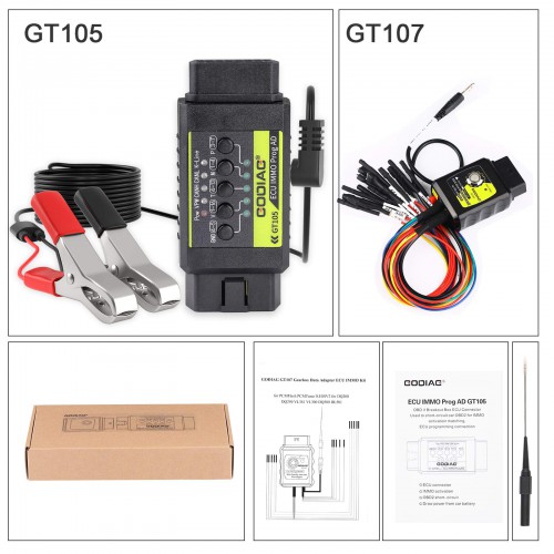 Full Set Kess V2 With KTAG And Godiag GT105 And GT107 DSG Gearbox Data Adapter ECU IMMO Kit