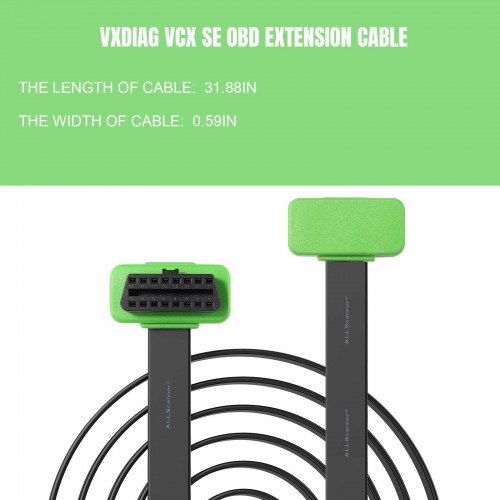 VXDIAG VCX SE OBD Extension Cable For VXDIAG VCX SE, LAUNCH X431V, AUTEL AP200, Original Main OBD 2 Extended Connector 16Pin Male To Female