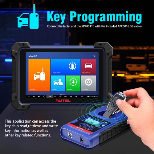 Original Autel MaxiIM IM608 PRO Auto Key Programmer & Diagnostic Tool Equal to IM608 plus XP400 PRO