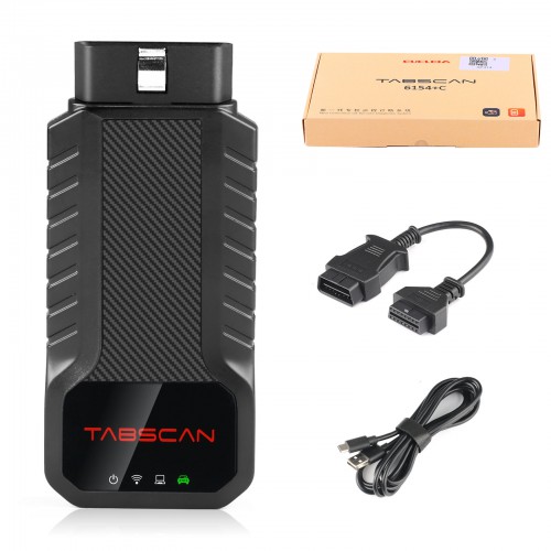 TabScan 6154+C Handheld Diagnostic Device For Portable Diagnosis to Read/Clear DTCs, Used With OBD GO APP, Remote Support From Professional Team
