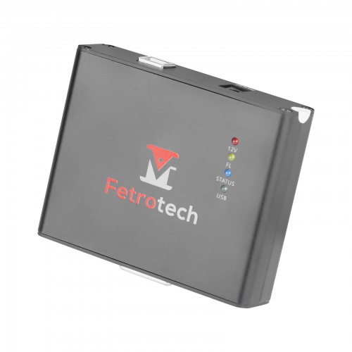 Black Color Fetrotech Tool  ECU Programmer Standalone Version Supports MG1 MD1 ECU and BENCH Read MED9 and EDC16 MEDC17