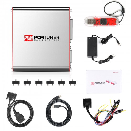 Package Offer For PCMtuner ECU Programmer + Silver Color FetrotechTool + PCMTuner dFlash Bench Programmer