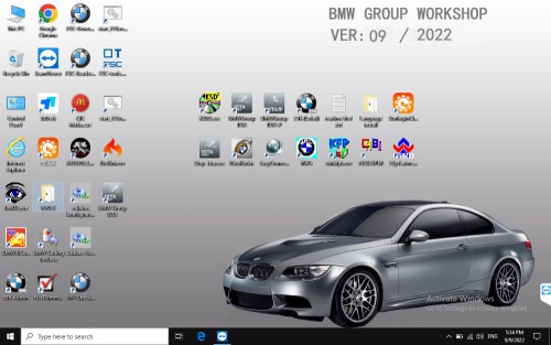 V2022.12 BMW ICOM Software with Engineers Programming ISTA-D 4.37.43.30 ISTA-P 3.71.0.200 500GB HDD Support Win7 System