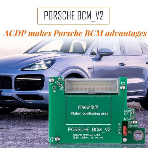 Yanhua Mini ACDP Key Programmer Master With Porsche BCM Key Programming Module 10 Supports Porsche year 2010-2018