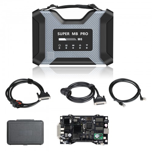 SUPER MB PRO M6 for BENZ Trucks Diagnoses Wireless Diagnosis Tool with V2022.12 MB Star Diagnosis XENTRY Software SSD 256G