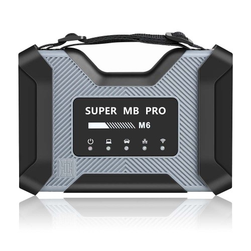 SUPER MB PRO M6 Wireless Star Diagnosis Tool With XSCAN ENET WIFI/USB Adapter + License for BENZ software W223 C206 213 167