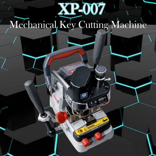 Xhorse Dolphin XP-007 Manual Key Cutting Machine Supports Laser Dimple Flat Keys