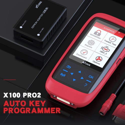 XTOOL X100 Pro2 Auto Key Programmer Immobilizer Mileage OBDII Diagnostic Tool Code Scanner with EEPROM