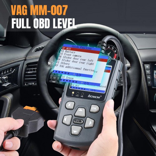 NEW 2013 IScancar OBDII EOBD Cars Trouble Codes Scanner VAG-MM007 Support MQB