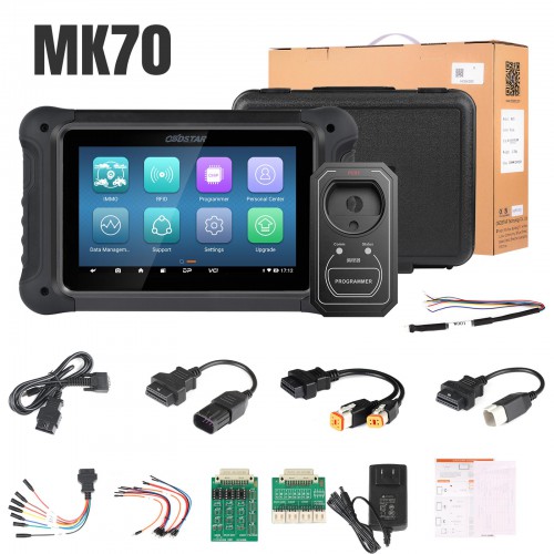 OBDSTAR MK70 Motorcycle IMMO Tablet Support Key Programming Make Key Read Pincode