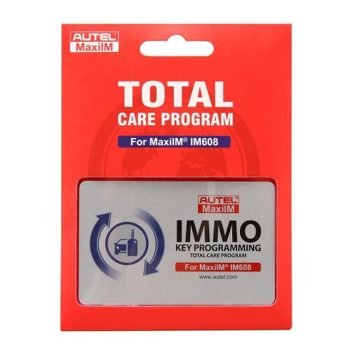 One Year Update Service for Autel MaxiIM IM608 II / Autel IM608 Pro (Autel IM608 Total Care Program)
