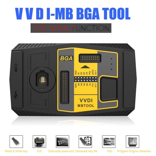 V5.1.6 Xhorse VVDI MB Tool Benz Key Programmer Used For for Key Reading and Writing send 1 Year Free Unlimited BGA Tokens