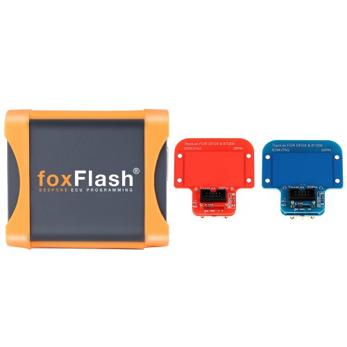 FoxFlash Super ECU TCU Clone and Chip tuning Tool +  Lexus Toyota BDM/JTAG Adapter Solder-free