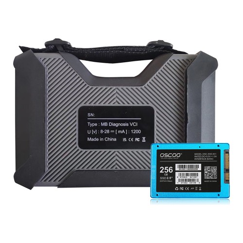 Full Package SUPER MB PRO M6+ Diagnosis Tool + V2023.03 MB Star SD Connect C4 256GB Software SSD