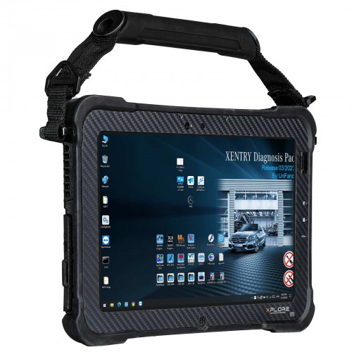 Second-hand Tablet Xplore Tech iX101B2 I5 3rd Generation 8G With V2023.3 256G BENZ Software Pre-install