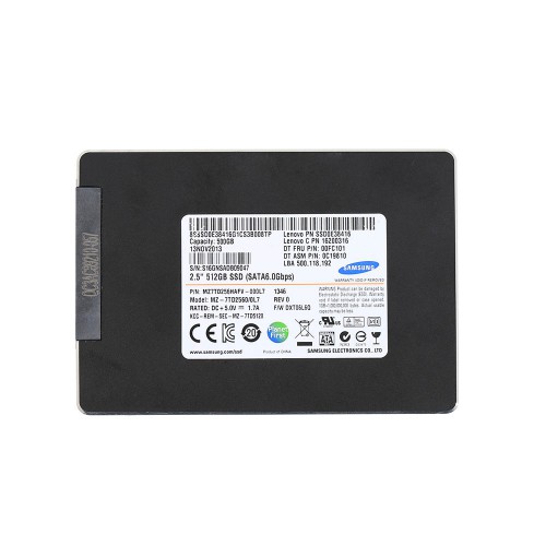 V2023.03 MB Star SD Connect C4 512GB Software SSD Supports HHT-WIN Vediamo and DTS Monaco win7, win10 Compatible
