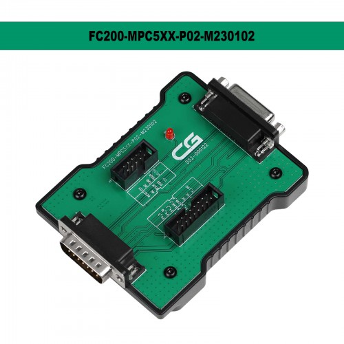 CG FC200 MPC5XX Adapter FC200-MPC5XX-P02-M230102 for BOSCH MPC5xx Read/Write Data on Bench Support EDC16/ ME9.0/ MED9.1/ MED9.5