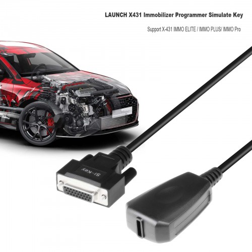 LAUNCH X431 IMMO PLUS With X431 XPROG3 MCU3 Adapter And X431 Smart Key Simulator Support All Keys Lost And ECU Coding